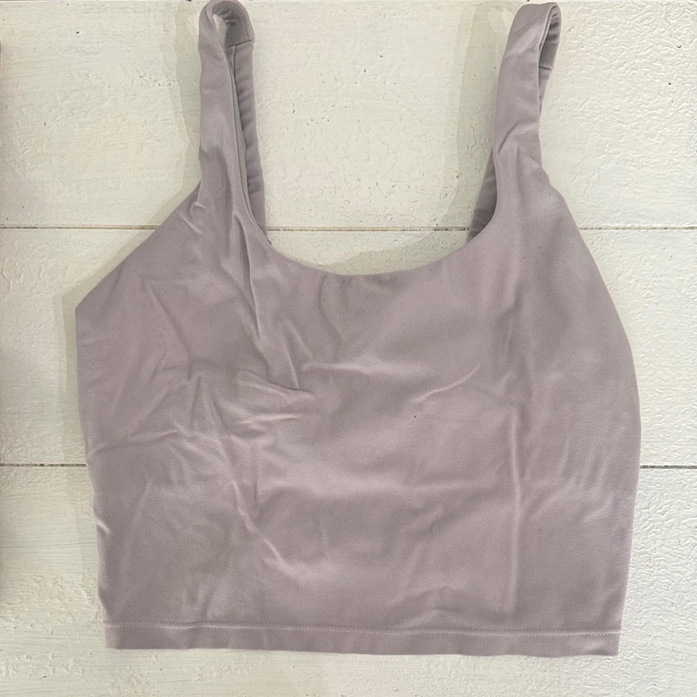 Lavender Cropped Tank Top